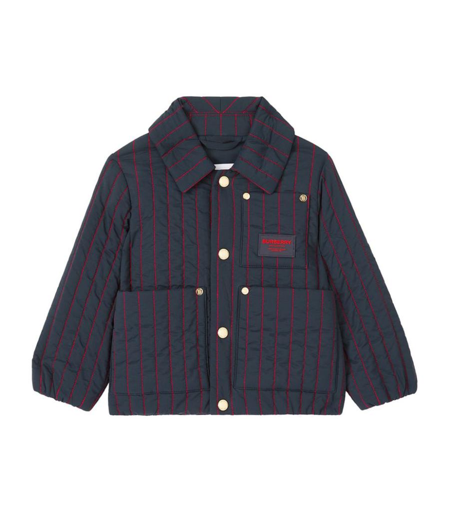 Quilted Horseferry Jacket (6-24 Months)商品第1张图片规格展示