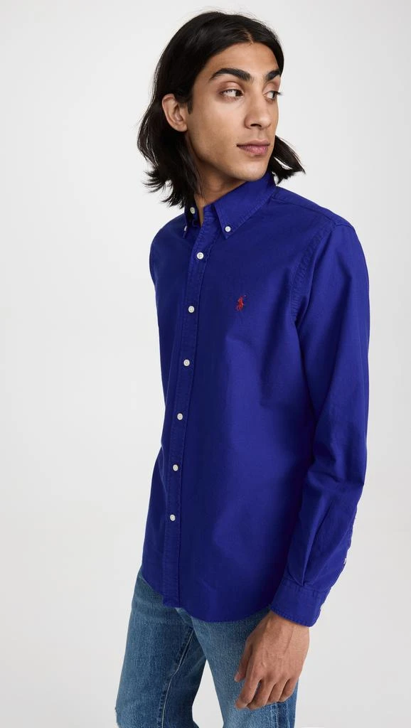 商品Ralph Lauren|Polo Ralph Lauren Classic Oxford Long Sleeve Sport Shirt,价格¥584,第4张图片详细描述