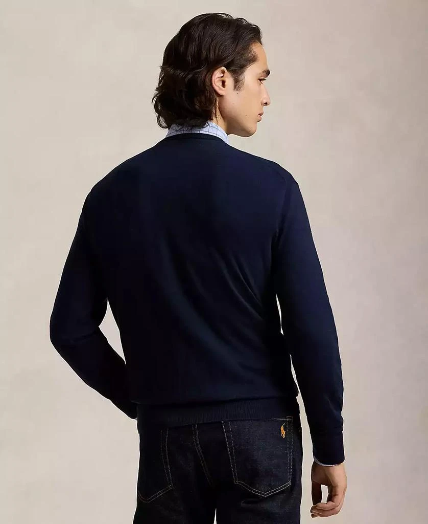 商品Ralph Lauren|Men's Cotton V-Neck Sweater,价格¥659,第2张图片详细描述