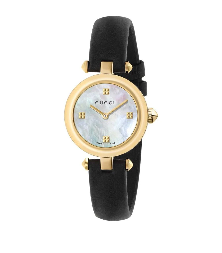 商品Gucci|Gold-Plated Diamantissima Watch 27mm,价格¥12110,第1张图片