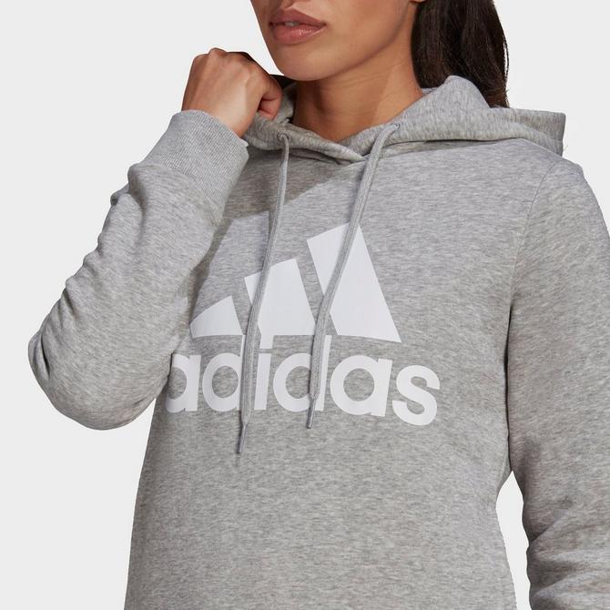 Women's adidas LOUNGEWEAR Essentials Logo Fleece Hoodie商品第3张图片规格展示