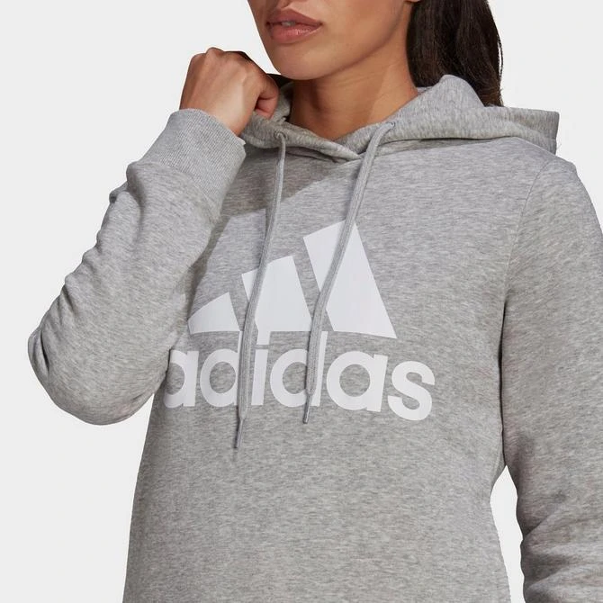 商品Adidas|Women's adidas LOUNGEWEAR Essentials Logo Fleece Hoodie,价格¥373,第3张图片详细描述