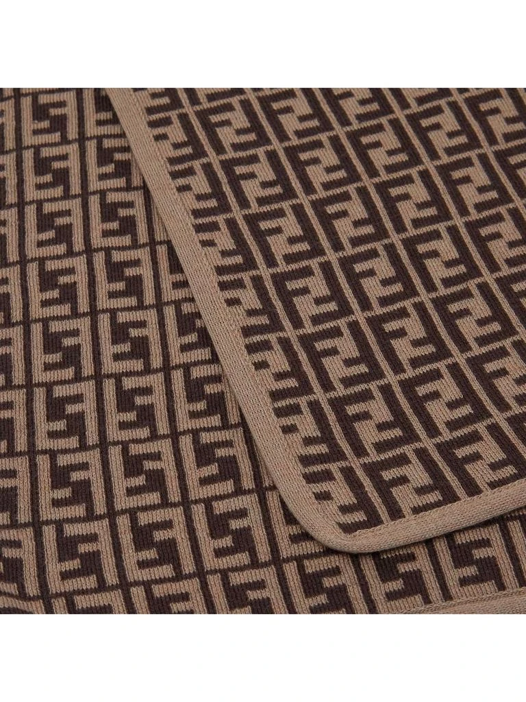 商品Fendi|Cotton And Cashmere Knit Baby Blanket,价格¥4142,第3张图片详细描述