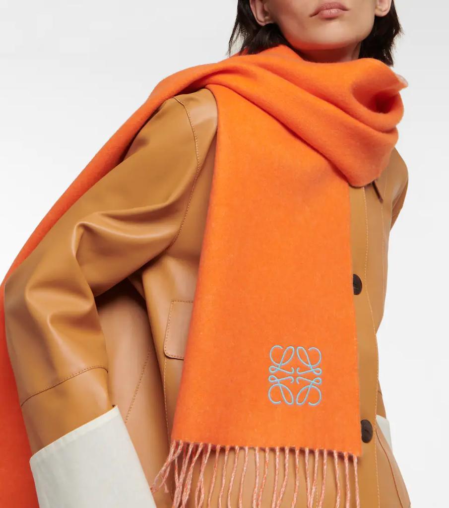 商品Loewe|Wool and cashmere scarf,价格¥1861,第5张图片详细描述