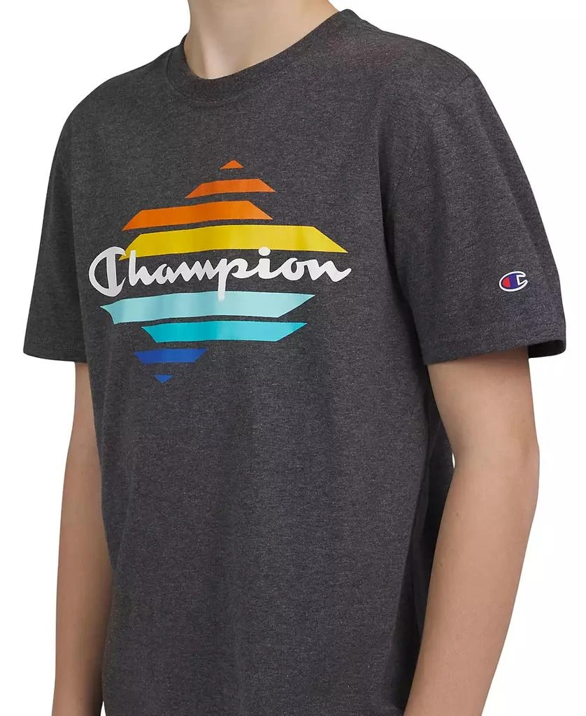 商品CHAMPION|Big Boys Short Sleeves Graphic T-shirt,价格¥51,第4张图片详细描述