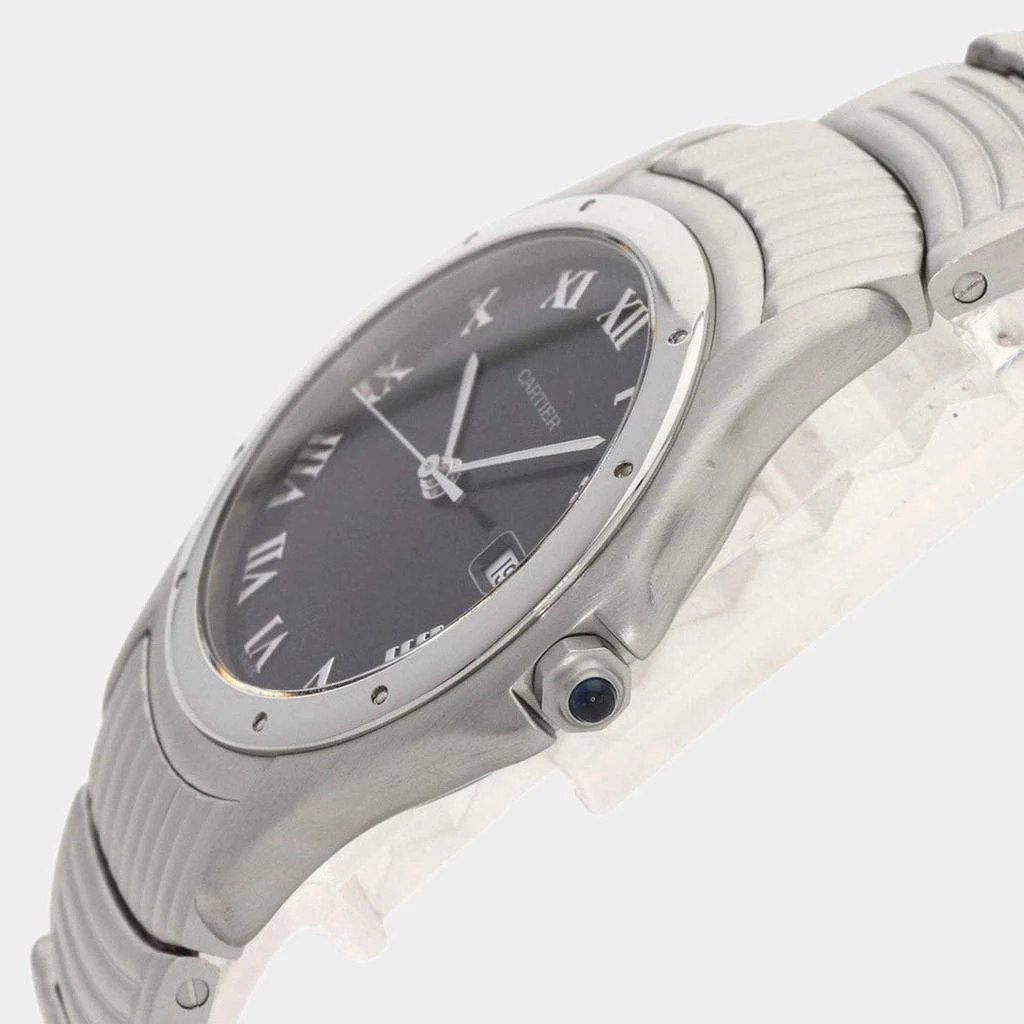 商品[二手商品] Cartier|Cartier Grey Stainless Steel Panthere Cougar Quartz Women's Wristwatch 33mm,价格¥19814,第2张图片详细描述