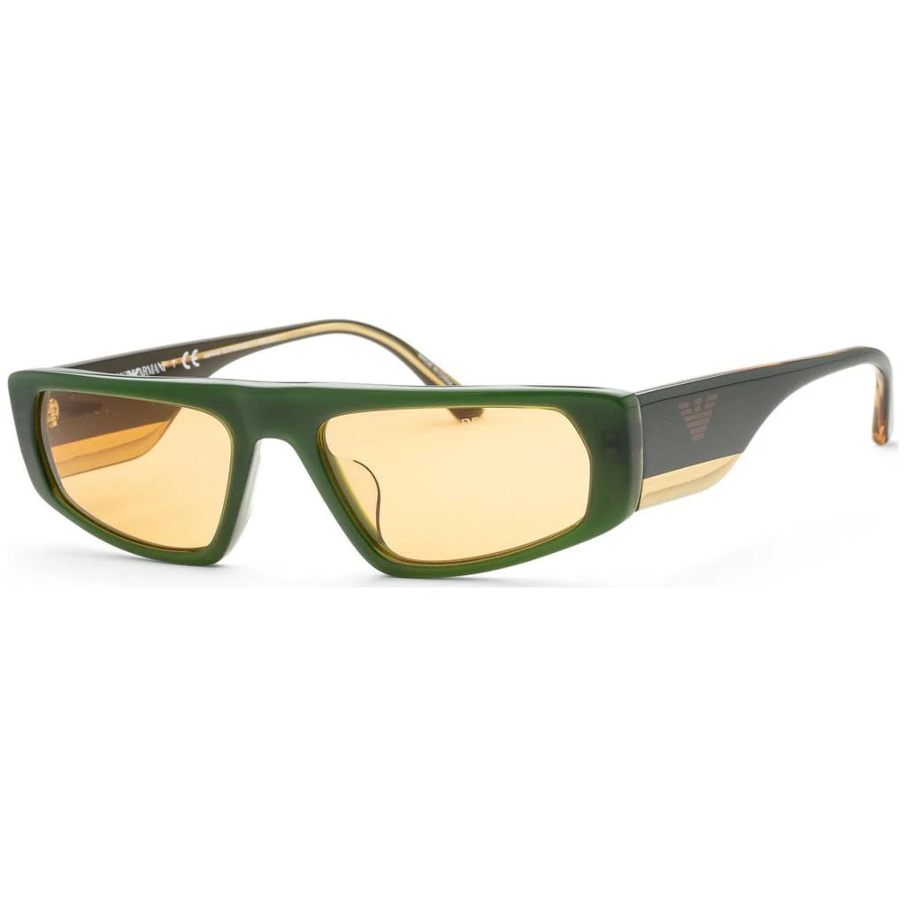 商品Emporio Armani|Emporio Armani Men's Green Sunglasses,价格¥572,第1张图片