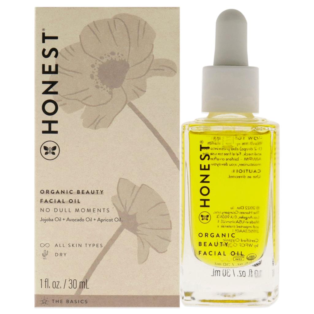 Honest Organic Beauty Facial Oil For Women 1 oz Moisturizer商品第1张图片规格展示