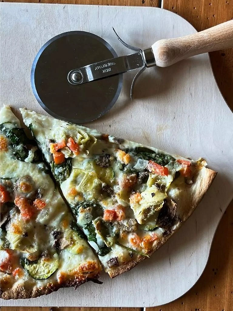 商品Verve Culture|Italian Beechwood Pizza Making Set with Peel and Slicer,价格¥360,第2张图片详细描述