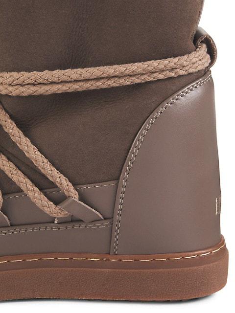 Classic Leather Wedge Sneaker Boots商品第6张图片规格展示