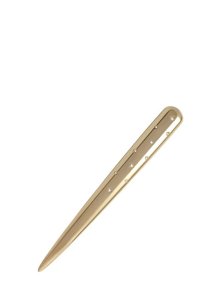 商品L'Objet|Stars Gold Letter Opener W/ Crystals,价格¥1633,第1张图片