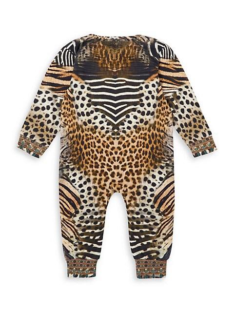 Baby's Animal-Print Romper商品第2张图片规格展示