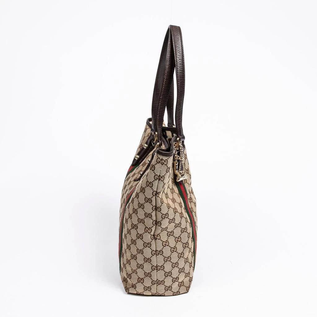 商品[二手商品] Gucci|Web Jolicoeur Vertical Tote,价格¥5081,第4张图片详细描述