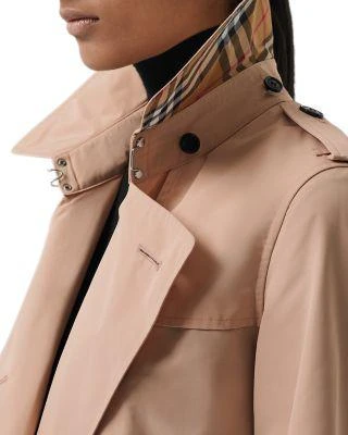 商品Burberry|Kensington Hooded Trench Coat,价格¥3671,第4张图片详细描述