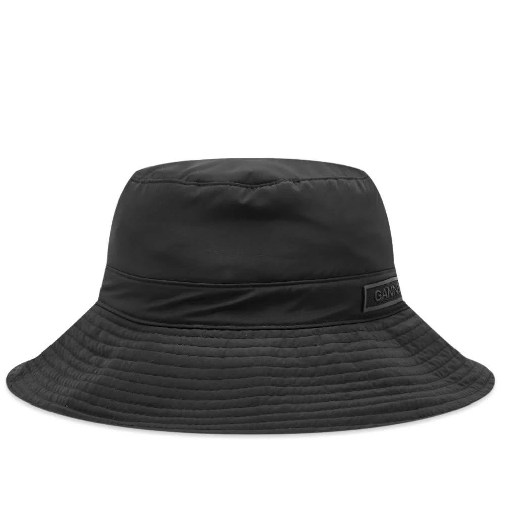 商品Ganni|GANNI Recycled Tech Bucket Hat,价格¥304,第1张图片