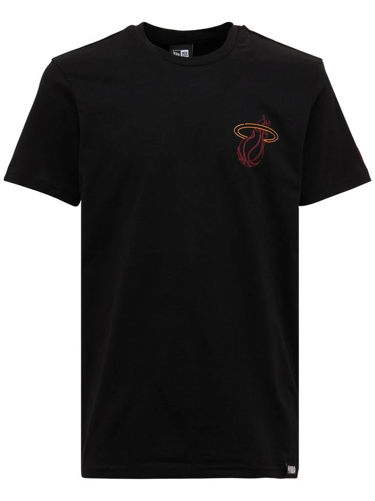 商品New Era|Nba Miami Heat Printed Jersey T-shirt,价格¥300,第1张图片