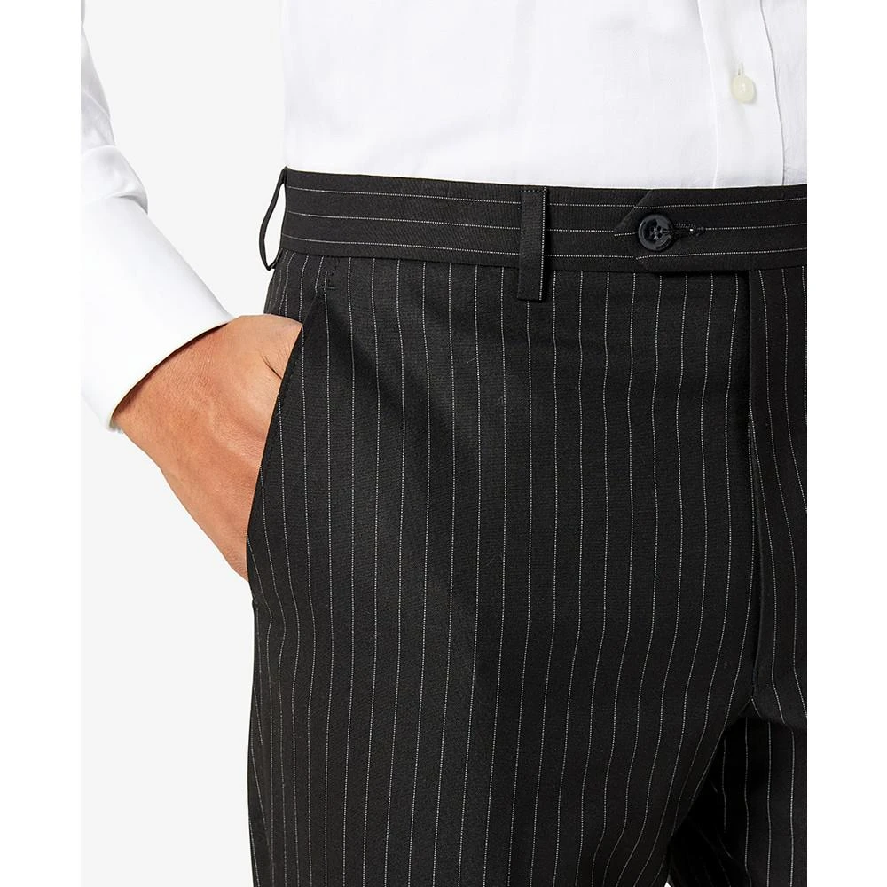 商品Sean John|Men's Classic-Fit Pinstripe Suit Pants,价格¥373,第4张图片详细描述