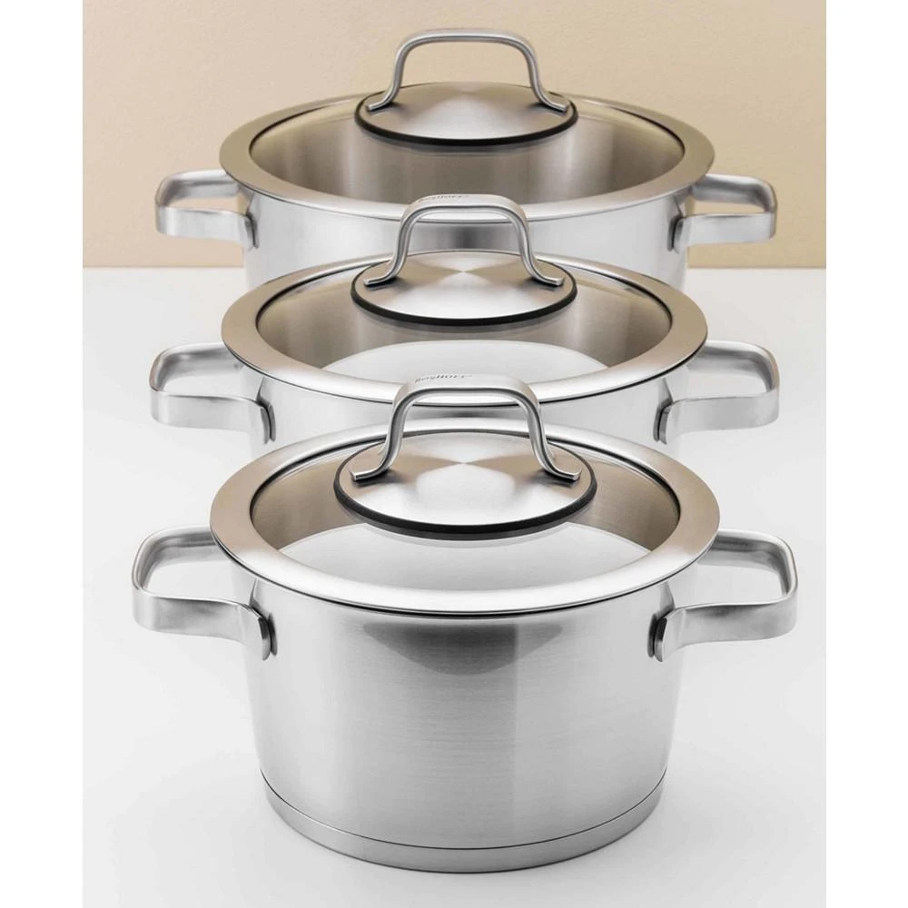 商品BergHOFF|Manhattan 10-Pc. 18/10 Stainless Steel Cookware Set,价格¥5581,第2张图片详细描述