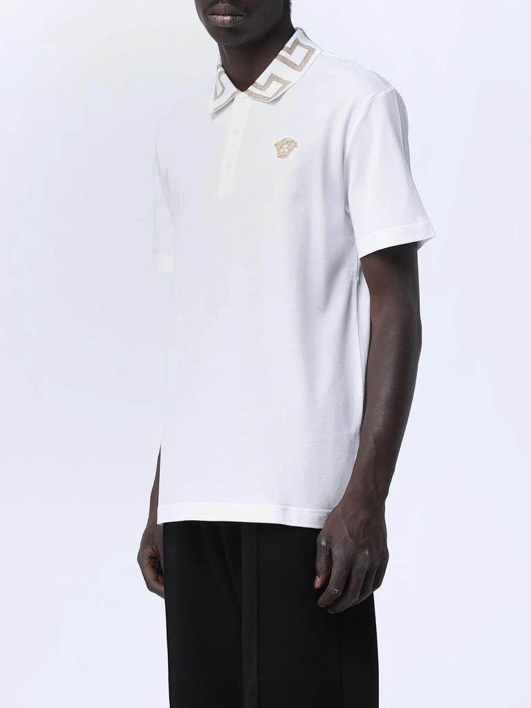 商品Versace|Versace cotton polo shirt,价格¥5104,第4张图片详细描述