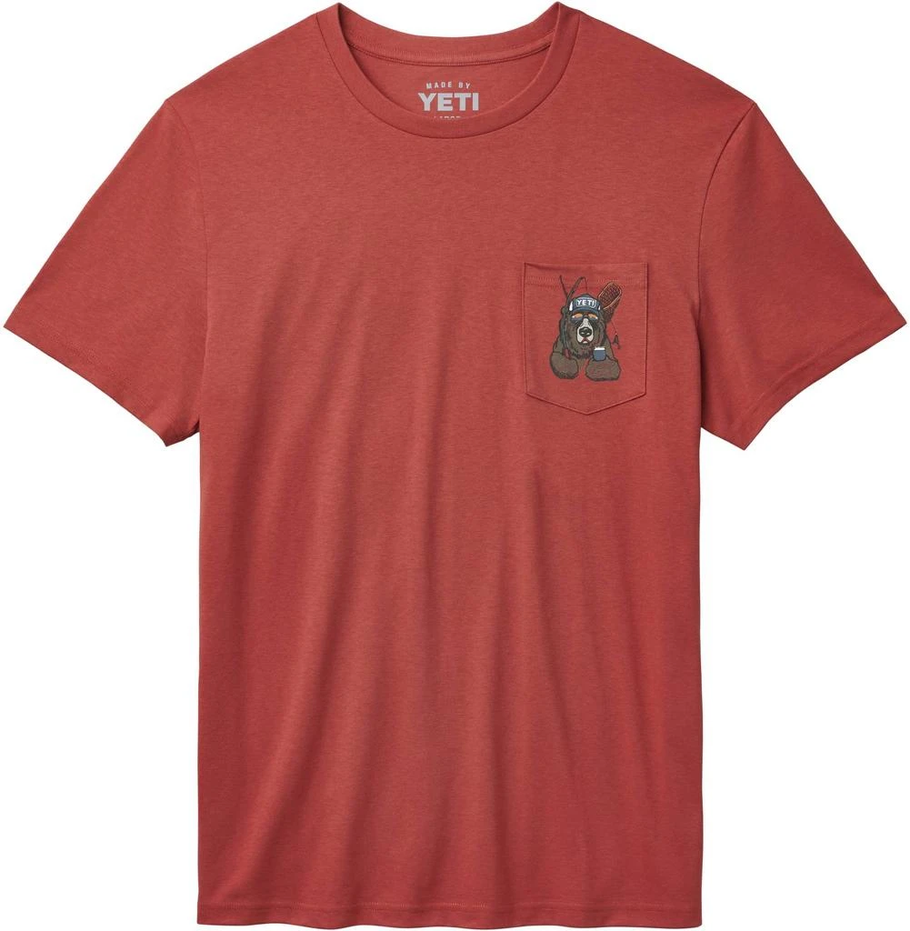 商品YETI|YETI Men's Cool Bear Pocket Short Sleeve T-Shirt,价格¥248,第5张图片详细描述