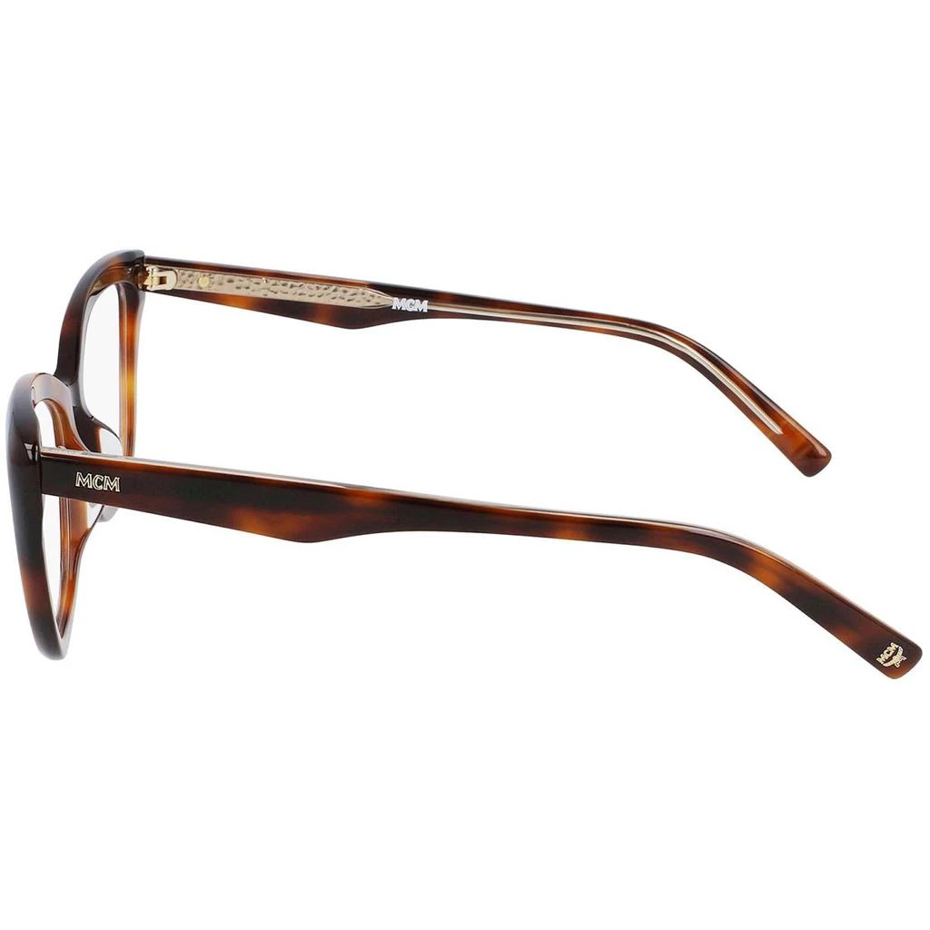 商品MCM|MCM Women's Eyeglasses - Red Havana Cat-Eye Acetate Full-Rim Frame | MCM2708 636,价格¥239,第3张图片详细描述