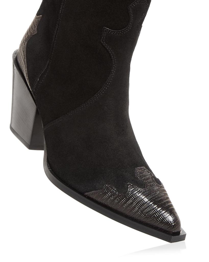 Women's Ariel Pointed Toe Western Boots商品第6张图片规格展示