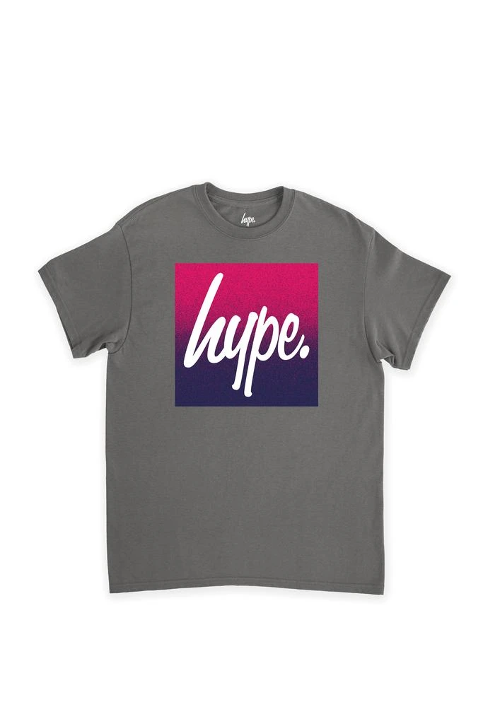 商品HYPE KIDS|HYPE KIDS RED NAVY SPECKLE FADE SQUARE SCRIPT T-SHIRT,价格¥186,第5张图片详细描述