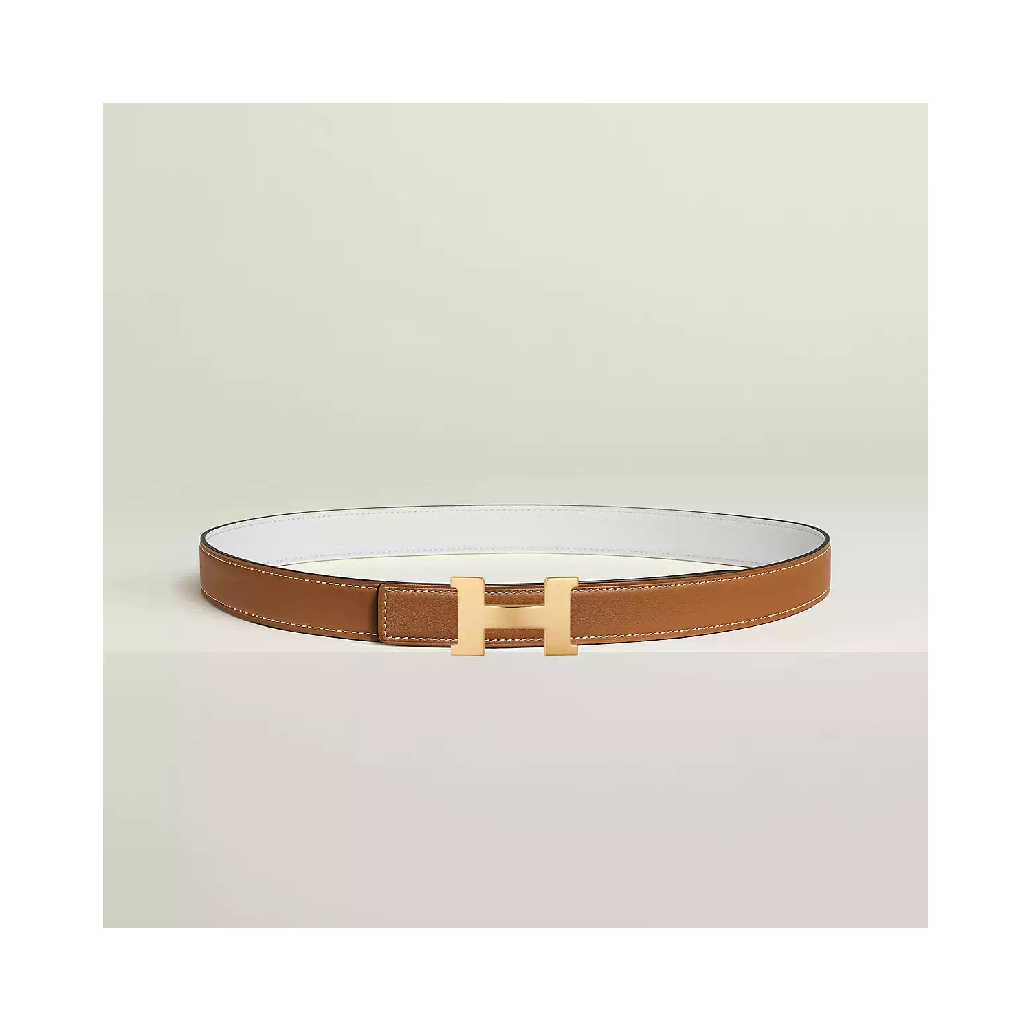 商品Hermes|【预售】 爱马仕 24秋冬 女士 腰带 Boucle de ceinture Mini Constance & Cuir de ceinture réversible 24 mm H064545CC06 | H052150CADG,价格¥6934,第1张图片