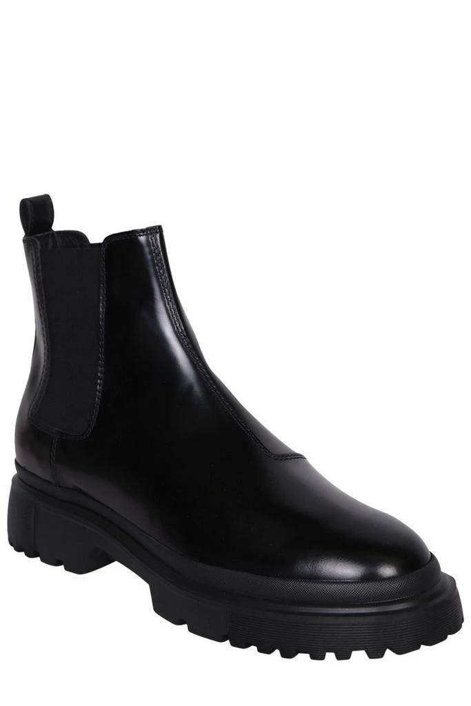 商品hogan|Hogan Round-Toe Chelsea Ankle Boots,价格¥2755,第2张图片详细描述