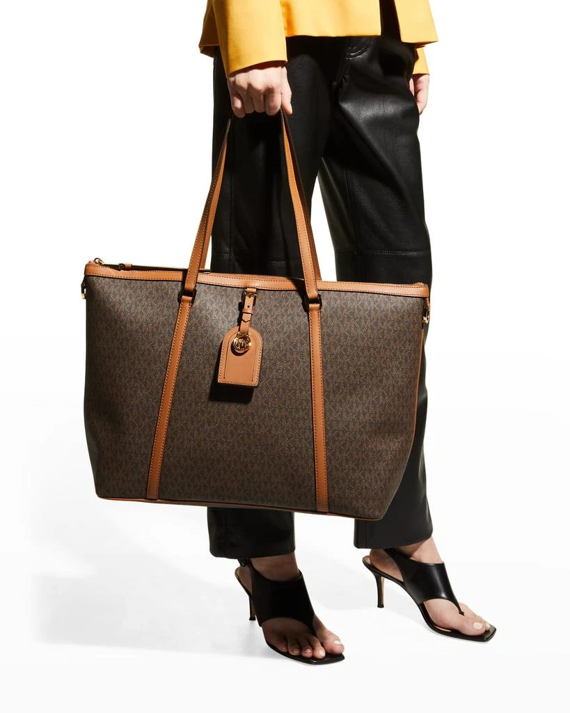 商品Michael Kors|Heritage Large Monogram Travel Tote Bag,价格¥1565,第2张图片详细描述
