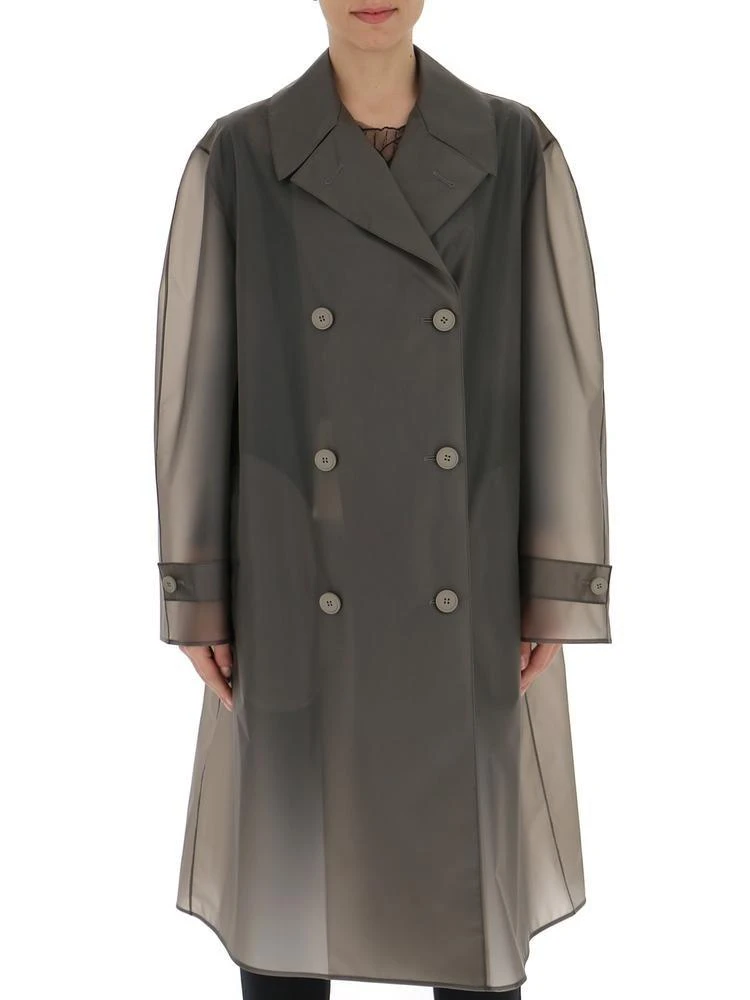 商品MAISON MARGIELA|Maison Margiela Double-Breasted Raincoat,价格¥5486,第1张图片