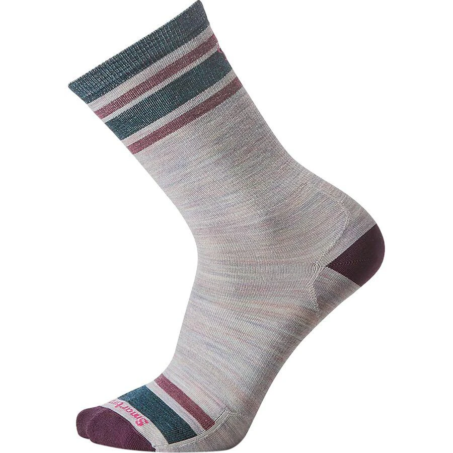 商品SmartWool|Everyday Top Split Stripe Crew Sock - Men's,价格¥104,第1张图片