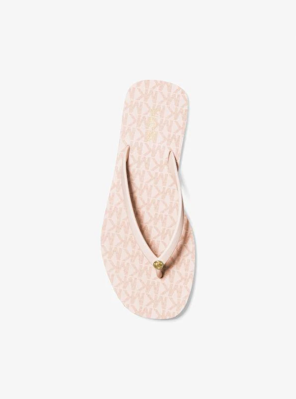 商品Michael Kors|Jinx Logo Flip Flop,价格¥221,第3张图片详细描述