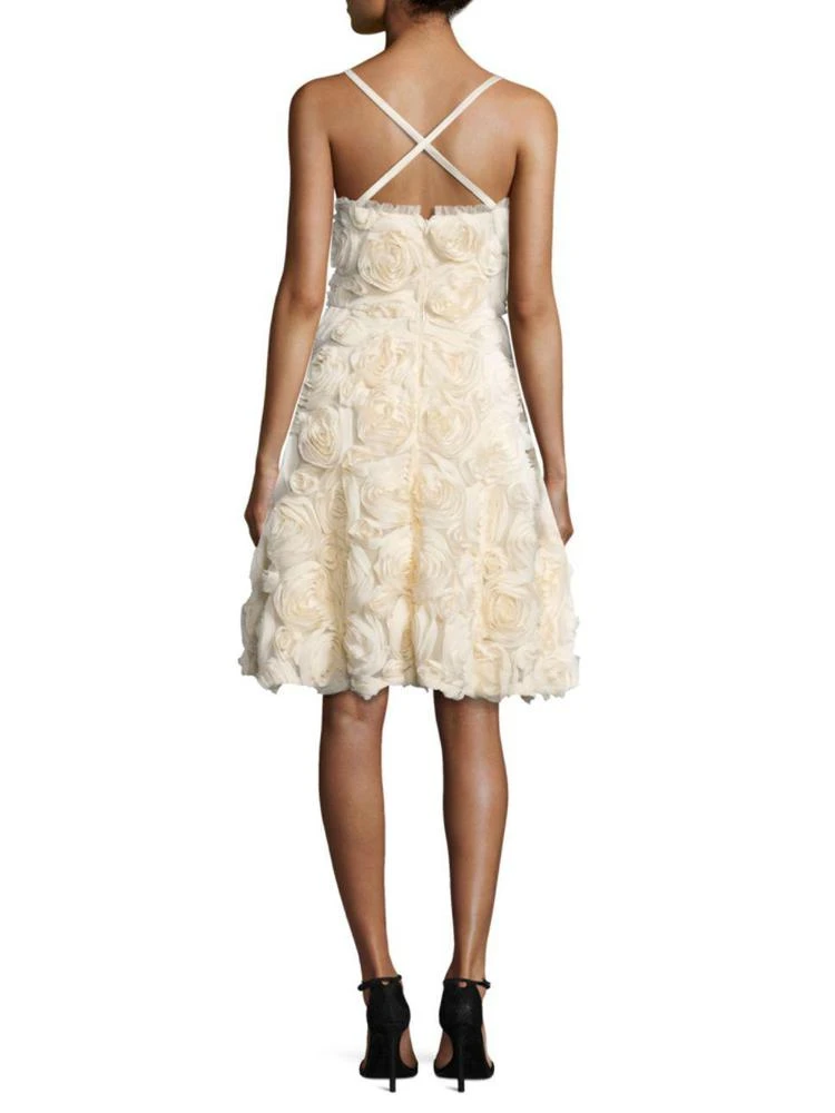 商品Laundry by Shelli Segal|3D Floral Fit-&-Flare Dress,价格¥594,第2张图片详细描述
