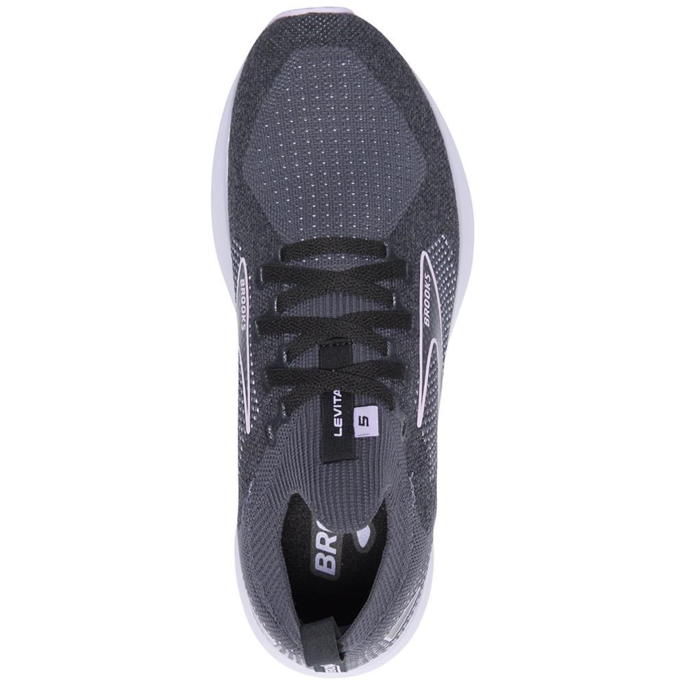 商品Brooks|Women's Levitate 5 Stealthfit Running Sneakers from Finish Line,价格¥751,第7张图片详细描述