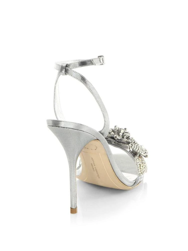 商品Sophia Webster|Lilico Crystal-Embellished Metallic Ankle-Strap Sandals,价格¥3019,第2张图片详细描述