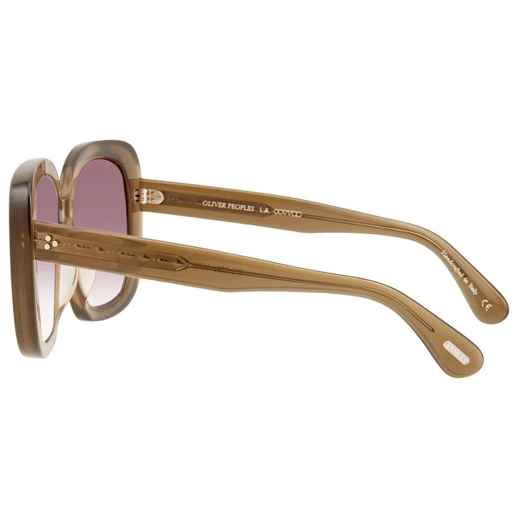 商品Oliver Peoples|Nella Soft Pink Gradient Mirror Ladies Sunglasses OV5428SU 1678H9 56,价格¥746,第3张图片详细描述