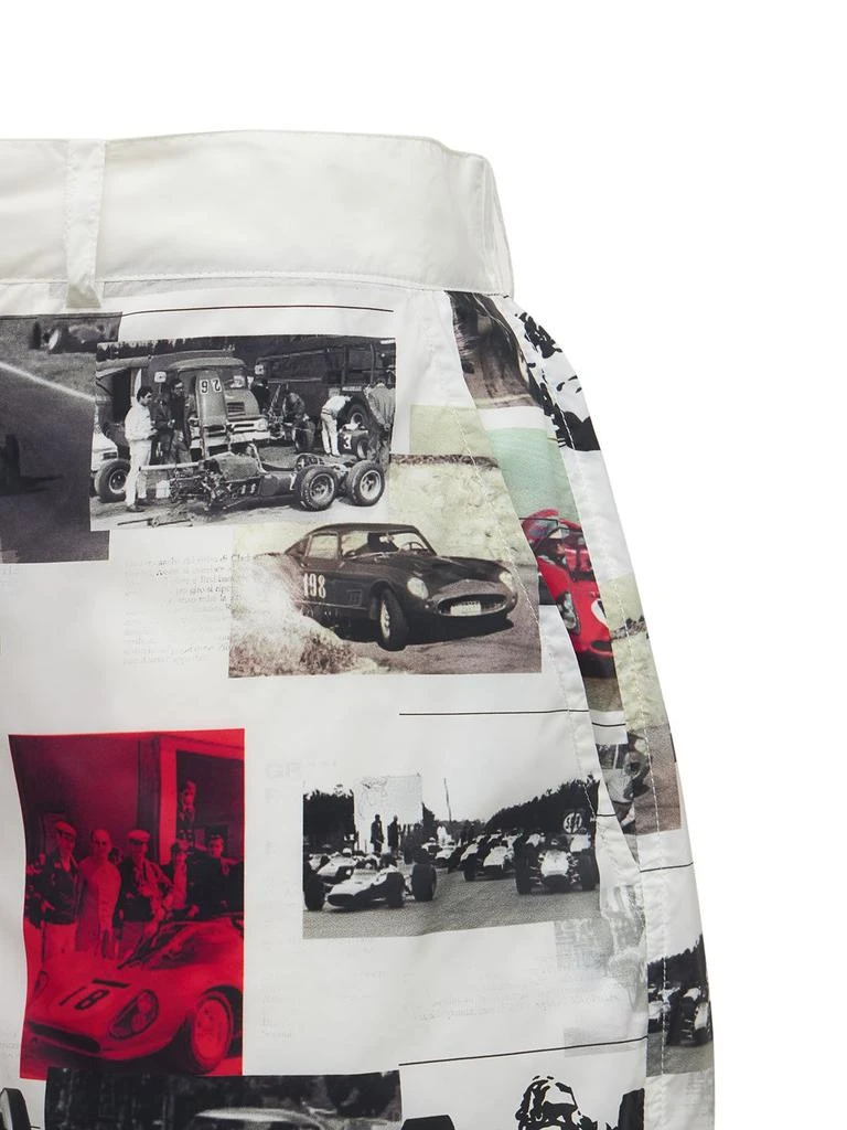 商品FERRARI|Printed Pictures Tech Casual Shorts,价格¥2135,第4张图片详细描述