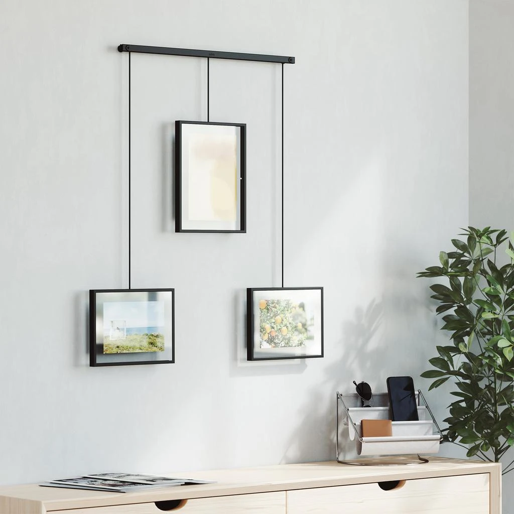 Umbra Exhibit 3 Photo Display - Black 商品
