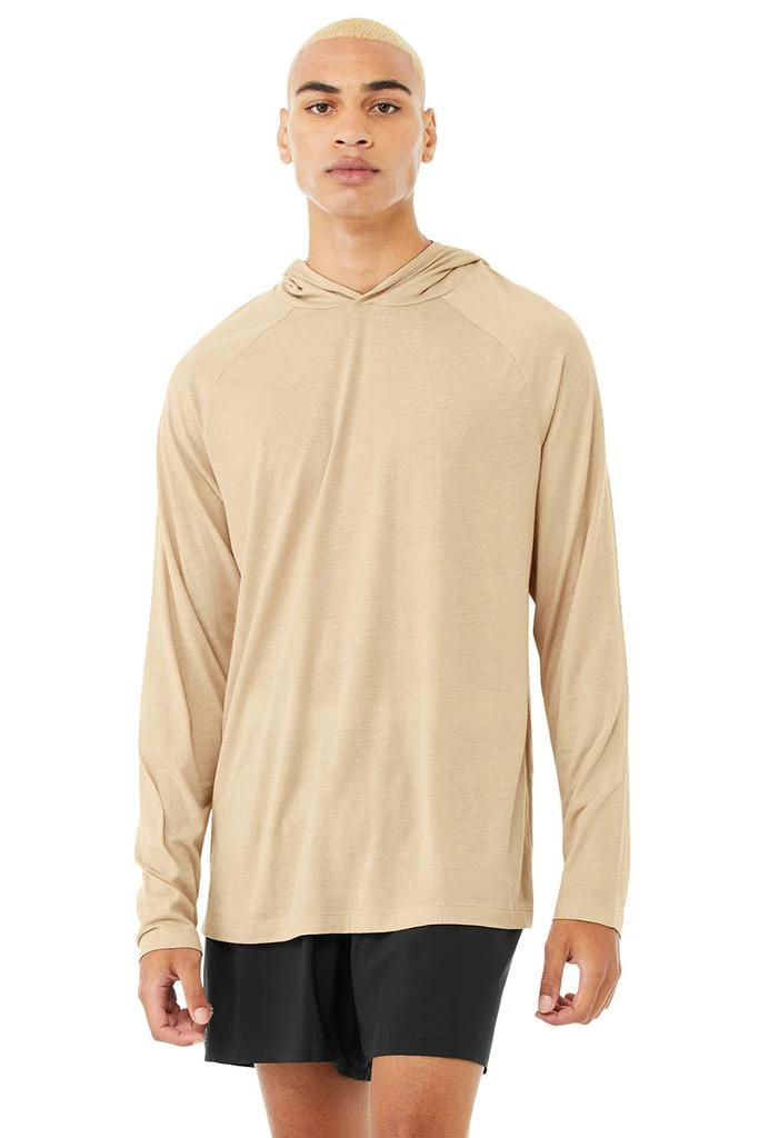 商品Alo|Core Hooded Runner - Sand Dune,价格¥356,第1张图片