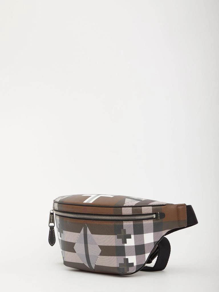 商品Burberry|Geometric Check bum bag,价格¥3964,第2张图片详细描述