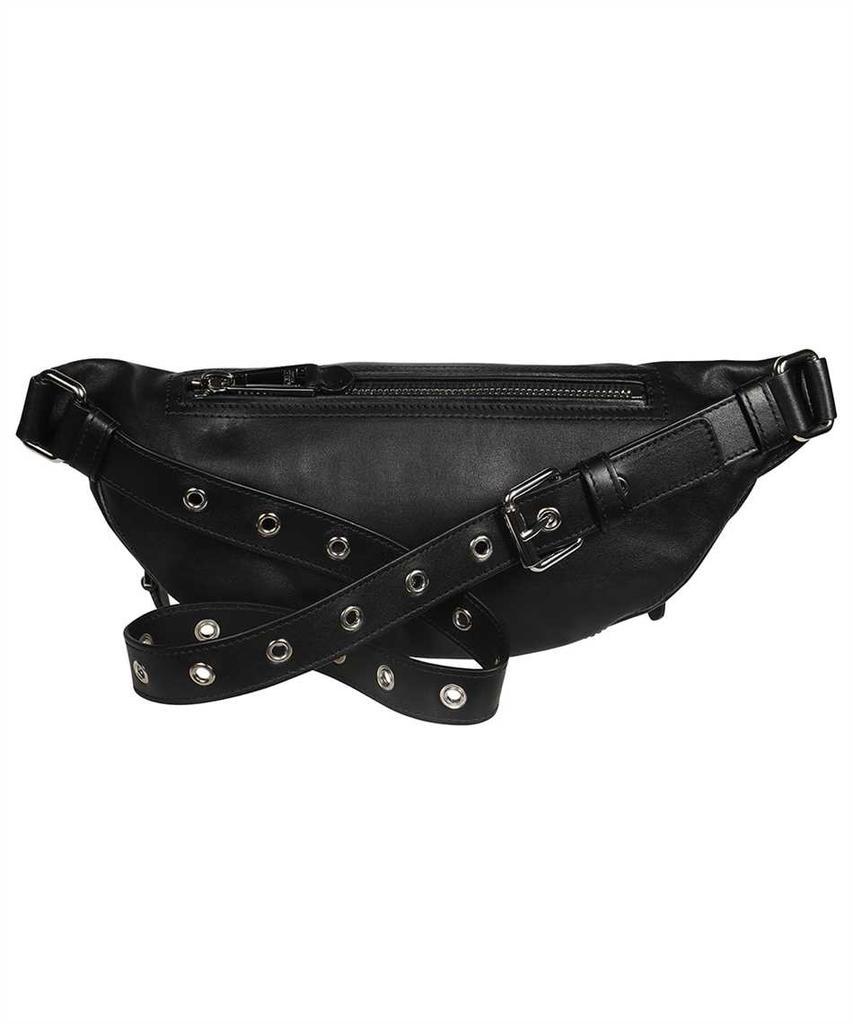 商品Moschino|Moschino BIKER CALFSKIN Belt bag,价格¥3346,第4张图片详细描述