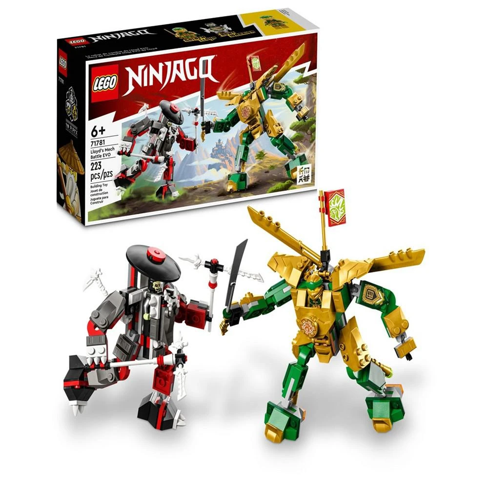 商品LEGO|Ninjago Lloyd's Mech Battle Evo 71781 Building Toy Set, 223 Pieces,价格¥149,第1张图片