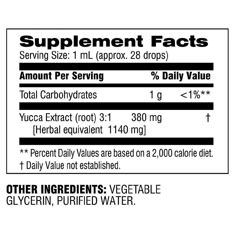 商品Botanic Choice|Yucca Root Liquid Extract,价格¥90,第2张图片详细描述