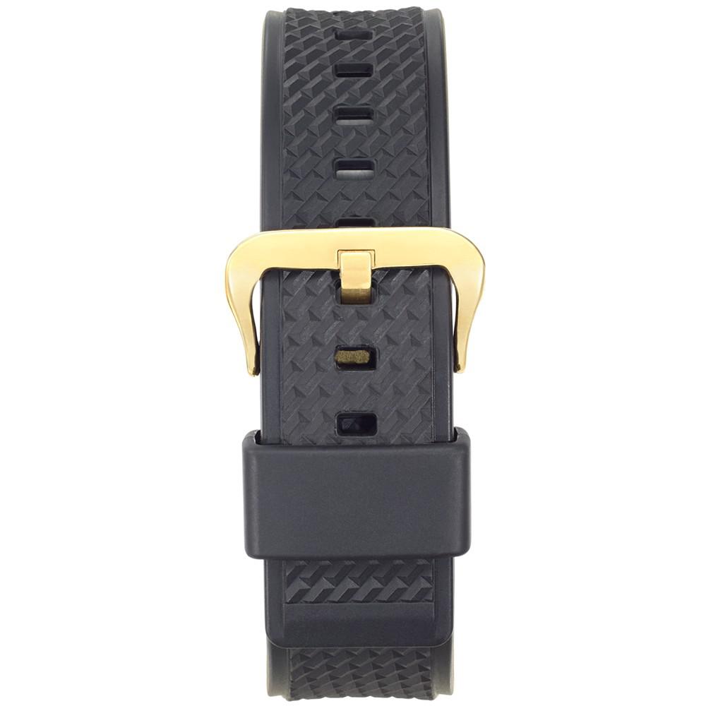 Men's Analog-Digital Black Resin Strap Watch 52mm商品第6张图片规格展示