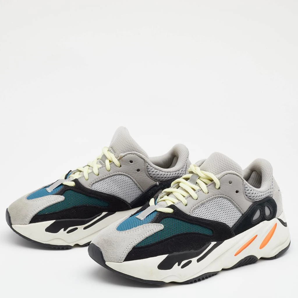 商品[二手商品] YEEZY|Yeezy x adidas Multicolor Nubuck and Leather Boost 700 V2 Geode Low Top Sneakers Size 37.5 ,价格¥2606,第2张图片详细描述