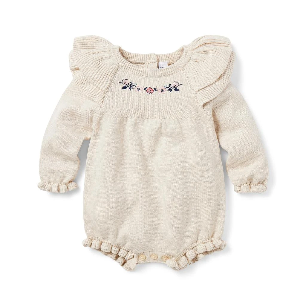 商品Janie and Jack|Embroidered Sweater Bubble (Infant),价格¥397,第1张图片