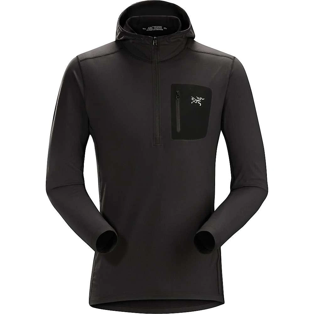 商品Arc'teryx|Arcteryx Men's RHO LT Zip Neck Hooded 连帽外套,价格¥794,第2张图片详细描述