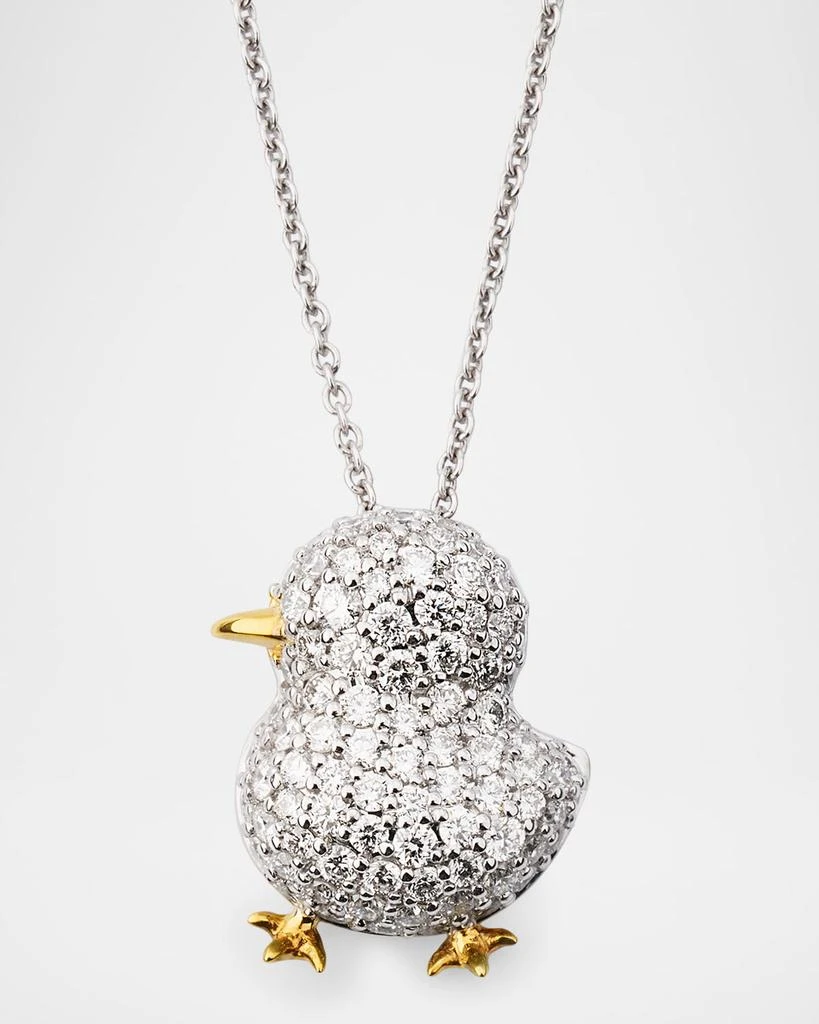 商品Roberto Coin|18K Gold Diamond Chick Pendant Necklace,价格¥29400,第1张图片