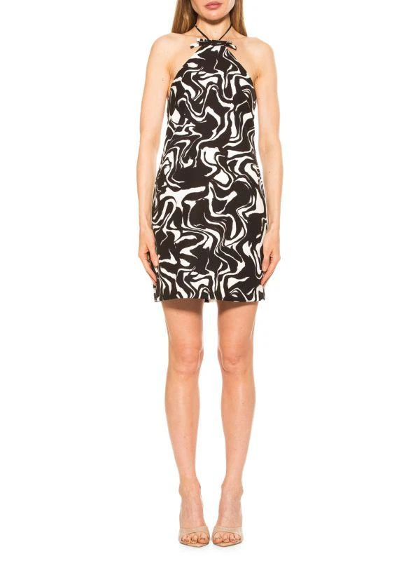 商品ALEXIA ADMOR|Zelle Halter Mini Dress,价格¥315,第1张图片